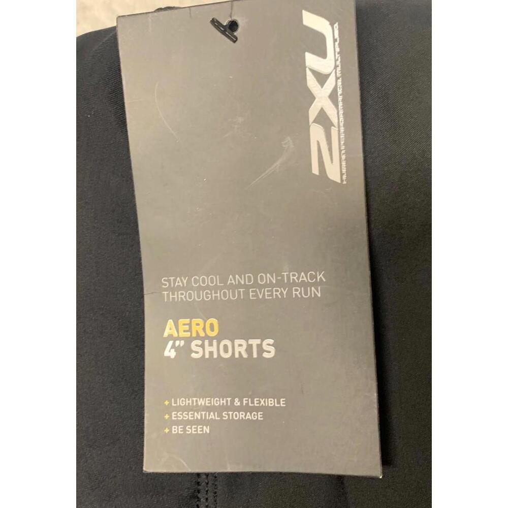 2XU Women's Sz Medium Black Running Shorts W32 NWT - Picture 10 of 10